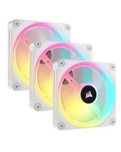 Corsair iCUE LINK QX120 12cm PWM RGB Case Fans x3