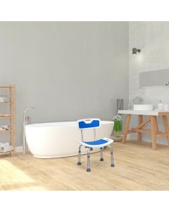 Bath Chair Shower Stool Safety Seat Bathroom Bathing Bench