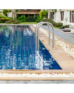 Swimming Pool Ladder with Anti-slip 2-steps