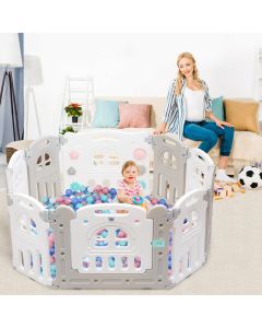 10 Panel Foldable Baby Playpen