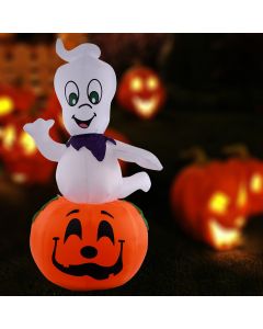 Inflatable Pumpkin Halloween Decoration Light Up