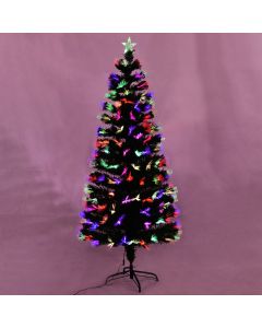6ft Fibre Optic Christmas Tree with Top Star