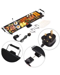 XL 70 x 23cm Electric Teppanyaki Table Griddle