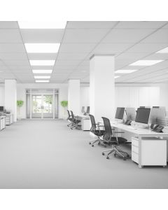40W Modern LED Square Ceiling Light Panel - White Down Light