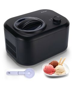Electric Ice Cream Machine Automatic Maker Compressor 3 Modes
