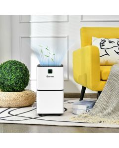 12L Ultra-quiet Portable Electric Dehumidifier with 3 Modes