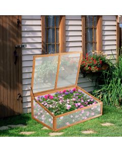 Wooden Transparent Cold Frame