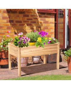 Garden Wooden Planter Flower Raised Box Container
