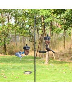 Outdoor Garden Hanging Wild Bird Acorn Seed Feeder