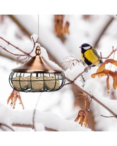 Hanging Suet Fat Ball Feeder wIth for Wild Birds