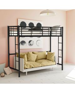 3ft Metal High Sleeper Bed Frame
