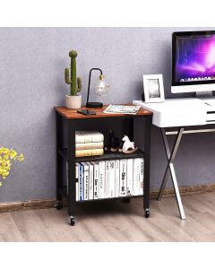 3 Tier Kitchen Utility Trolley with Wheels