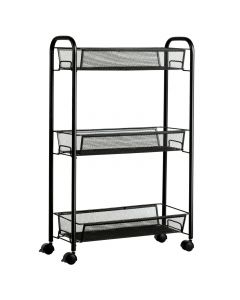 3 Tier Storage Trolley with Wheels