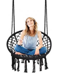 Hammock Swing Chair with Metal Rings. (Stand not Included)