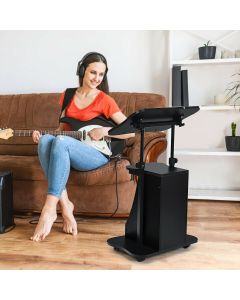 Mobile Height Adjustable Laptop Table/ Presentation Cart