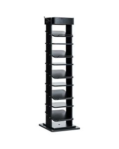11 Tier 360° Rotating Shoe Organiser with 2 Hooks