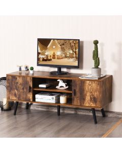 Retro TV Stand Media Console Table Cabinet