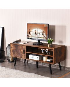 42'' Large Industrial TV Stand with Drawer & Shelves