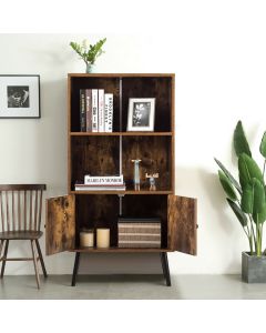 Wooden Retro Bookshelf