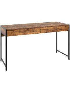 Wooden Computer Desk with 2 Drawers