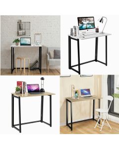 Wooden Folding Laptop Computer Desk Wooden Laptop Natural White