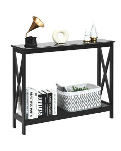 2 Tier Wooden Console Table