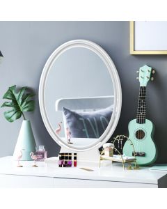 Makeup Vanity Mirror Cosmetics Tabletop Mirror with Lights 4 Modes