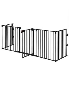 5 Panel Baby Safety Barrier with Gate