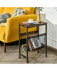 2-Tier Narrow Sofa Side End Table / Laptop Stand
