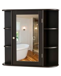 3-Tier Mirrored Wall Mounted Bathroom Cabinet
