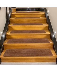 15 PCS Stair Treads Non-Slip Carpets Stairs Cover