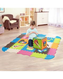 50Pcs Soft EVA Foam Baby Playmat with Musical Instruments Design
