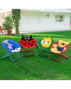 4 Padded Children's Moon Seats