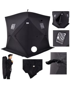 Portable Waterproof 2-person Ice Shelter Fishing Tent w/ Bag Outdoor