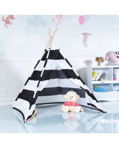 Teepee Indian Play Tent Wooden Bar Indoor Outdoor