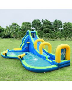 Inflatable Bouncy Castle Water Slides and Climbing