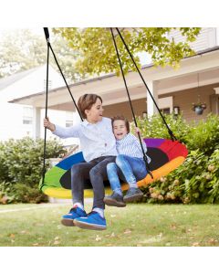 Nest Swing Padded Seat Set Hanging Tree Seat Heights Adjustable