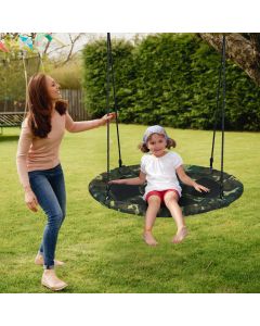 Nest Swing Seat Set Hanging Tree Heights Adjustable