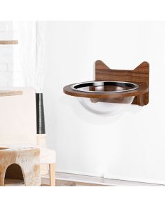 Wall-Mounted Cat Bed Wooden Perches Cat Hammock Durable
