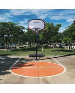 305 cm In/Outdoor Adjustable Height Basketball Hoop