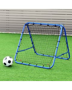 Double-sided Football Rebounder Net Training Adjustable Kickback Soccer