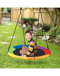 Children Nest Swing Padded Seat Set Heights Adjustable