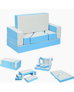 PVC Covered Convertible Foam Playset - Climb Sit Relax