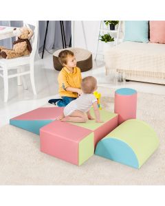5-Piece Foam Baby Climb and Crawl Activity Play Set