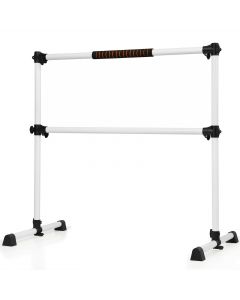 Double Ballet Barre Stretch Bar Portable Freestanding