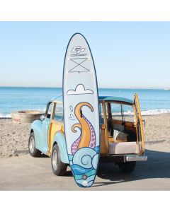 10.5FT Inflatable Stand Up Paddle Board with Non-Slip Deck
