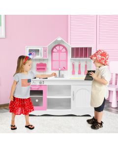 Children Pretend Cooking Food Play Set