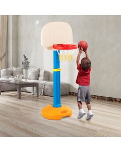 Adjustable Children's Basketball Stand with Handle