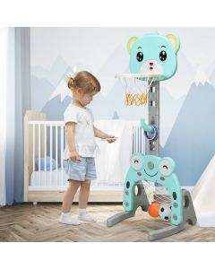 3 IN 1 Kids Basketball Hoop & Stand Set