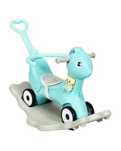 Toddler Rocking Ride On Push with Music Cushion & Rope